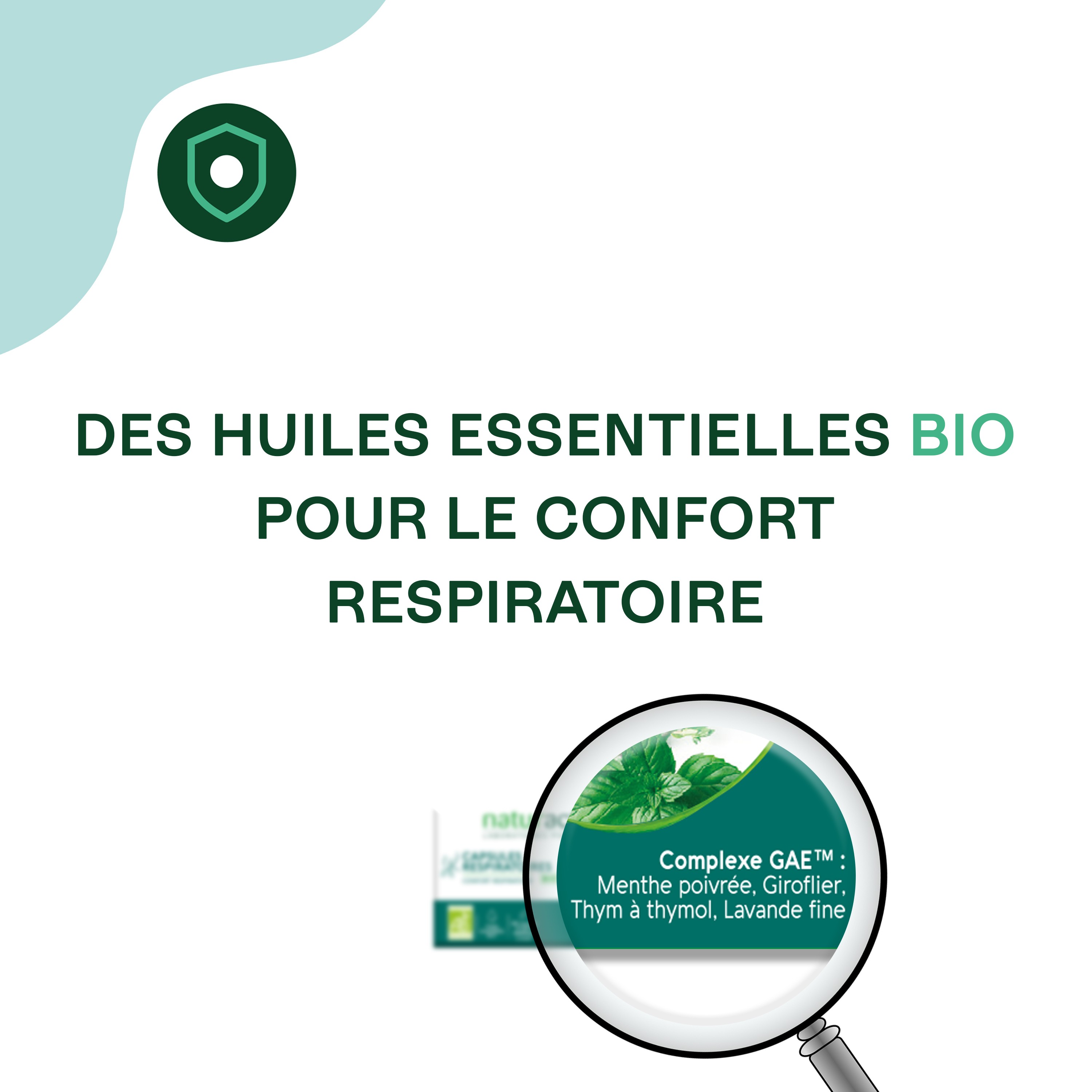 Complément Alimentaire Naturactive Confort Respiratoire - 30 Capsules, Formule Vitamine, Neuf Sous Blister